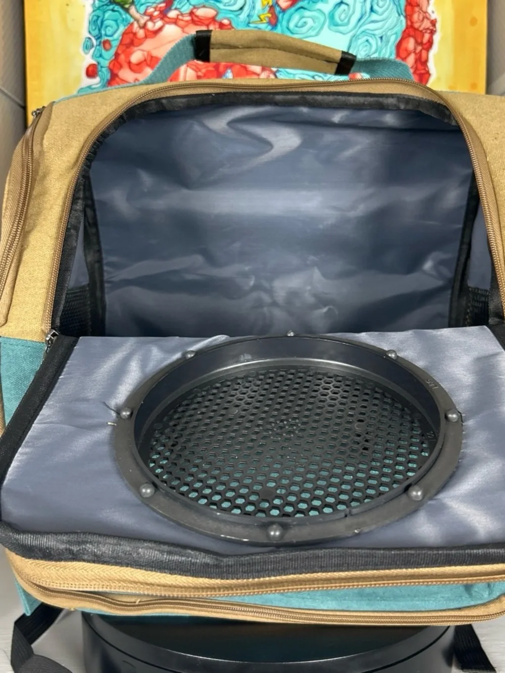 New large capacity Cat canvas backpack